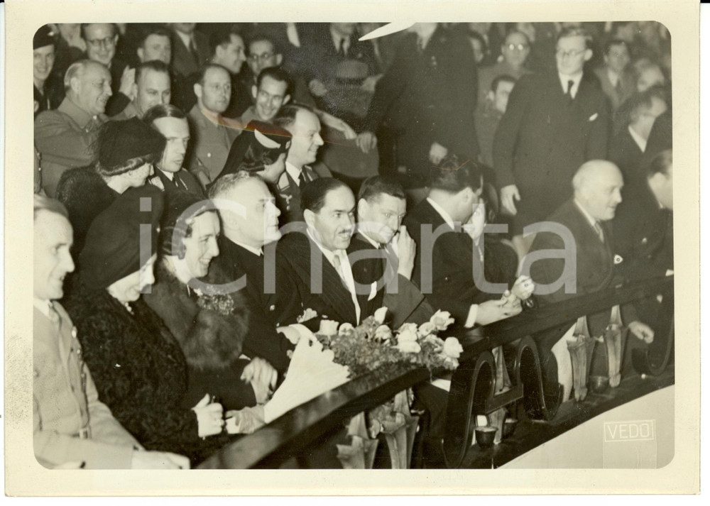 Fotografia d epoca originale 1940 ROMA CINEMA Alessandro PAVOLINI alla prima del film D III 88 Fotografia 1