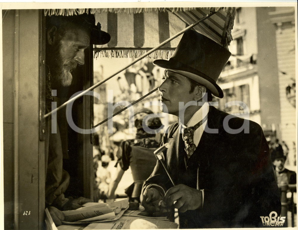 Fotografia d epoca originale 1938 VERWEHTE SPUREN La peste di Parigi Philip DORN alias Frits VAN DONGEN Photo 1