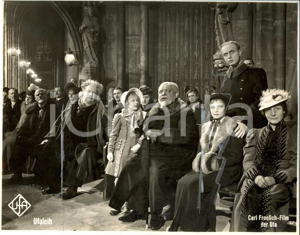 Fotografia d epoca originale 1938 HEIMAT Hans NIELSEN Leo SLEZAK Heinrich GEORGE Ruth HELLBERG Foto 1