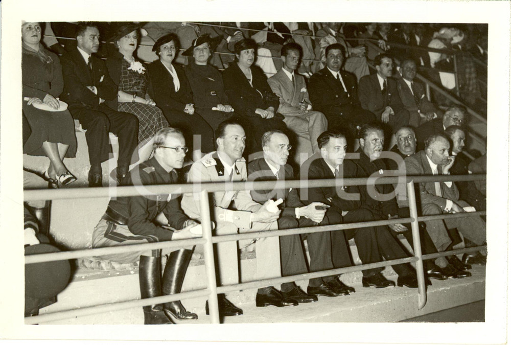 Fotografia d epoca originale 1936 NAPOLI Pallanuoto UMBERTO II assiste alle finali dei LITTORIALI Fotografia 1