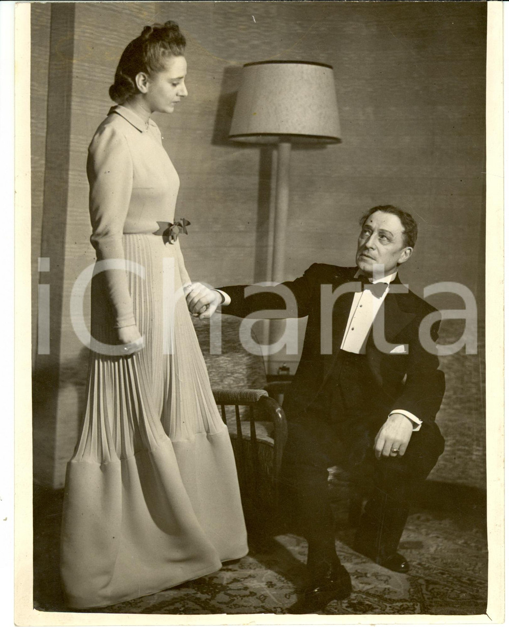 Fotografia d epoca originale 1939 MILANO TEATRO Questi Ragazzi di Aroldo TIERI Compagnia RUGGERI GRAMATICA 1