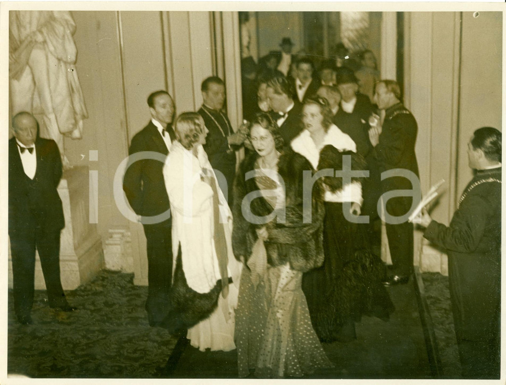 Fotografia d epoca originale 1937 MILANO Dino ALFIERI inaugurazione stagione Teatro ALLA SCALA Fotografia 1