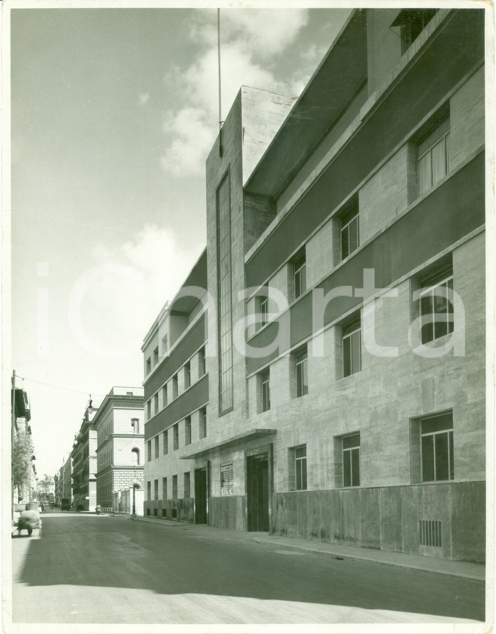 Fotografia d epoca originale 1929 ROMA Nuova sede Confederazione Professionisti e Artisti Fotografia 1