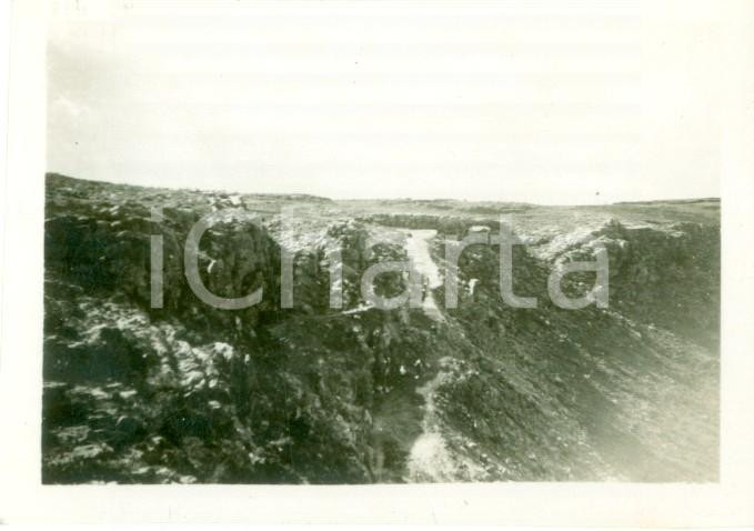 Fotografia d epoca originale 1935 ERITREA AOI Altipiano dove si costruisce la nuova strada Foto cm 8 x 6 1