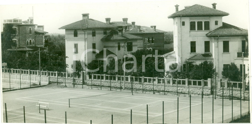 Fotografia d epoca originale 1935 ca MONFALCONE GO Il nuovo quartiere CITTA  GIARDINO Fotografia 1
