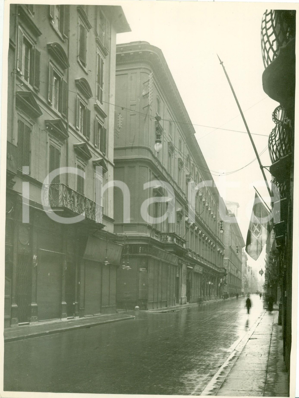 Fotografia d epoca originale 1935 ca ROMA Palazzo FIANO sede dell OPERA NAZIONALE BALILLA Fotografia 1