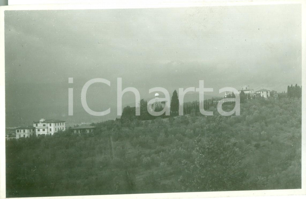Fotografia d epoca originale 1935 ca ARCETRI FI L Osservatorio e l Istituto di Fisica VERA FOTOGRAFIA 1