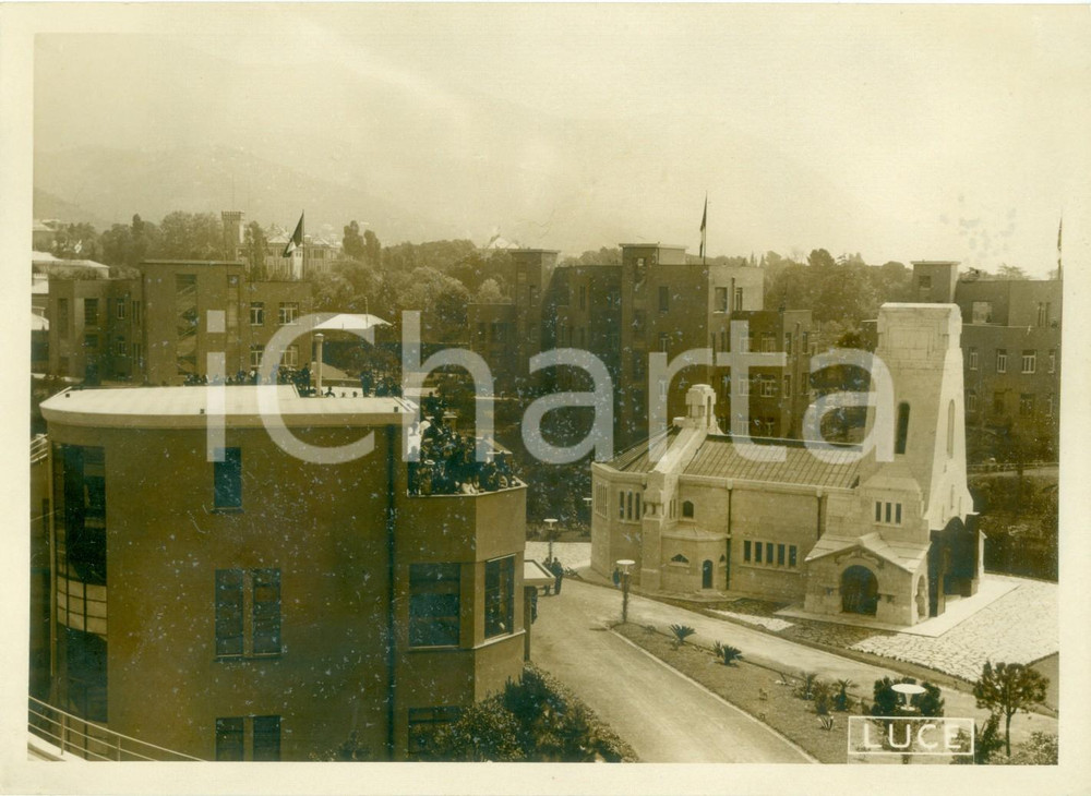 Fotografia d epoca originale 1938 GENOVA QUARTO Chiesa di SAN GEROLAMO all Istituto GASLINI Fotografia 1