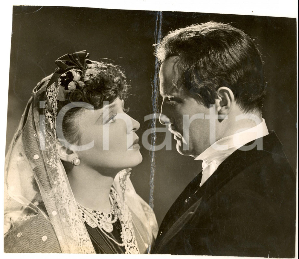 Fotografia d epoca originale 1939 CINEMA Zarah LEANDER e Hans STUWE  Una inebriante notte di ballo  Foto 1