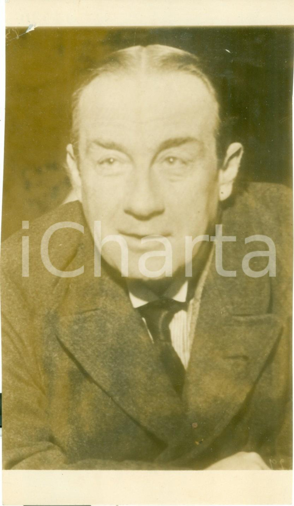 Fotografia d epoca originale 1929 LONDON Ritratto di Stanley BALDWIN Primo Ministro d INGHILTERRA Fotografia 1