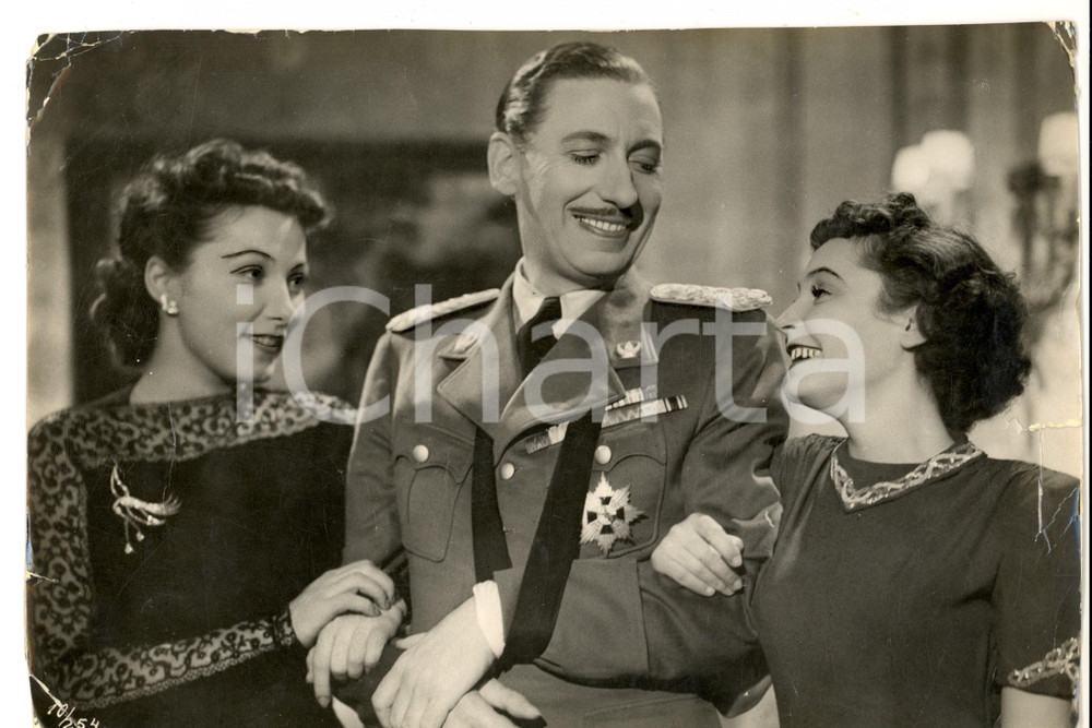 Fotografia d epoca originale 1940 CINEMA Brigitte HORNEY e Willy BIRGEL sul set del film IL GOVERNATORE 1