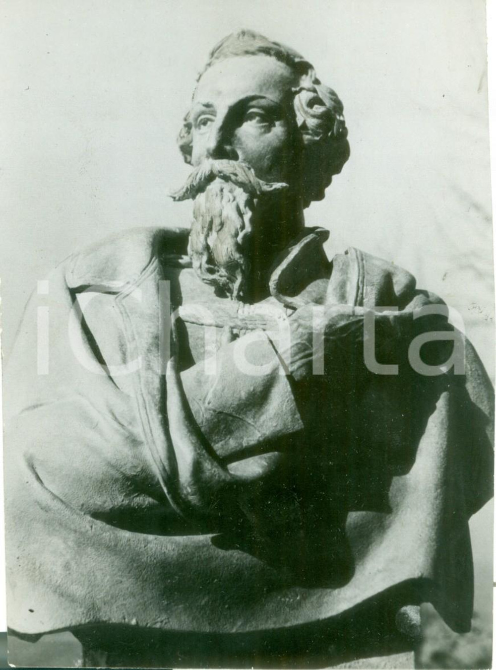 Fotografia d epoca originale 1939 VARSAVIA Monumento a Francesco NULLO donato dalla CittÃ  di BERGAMO Foto 1