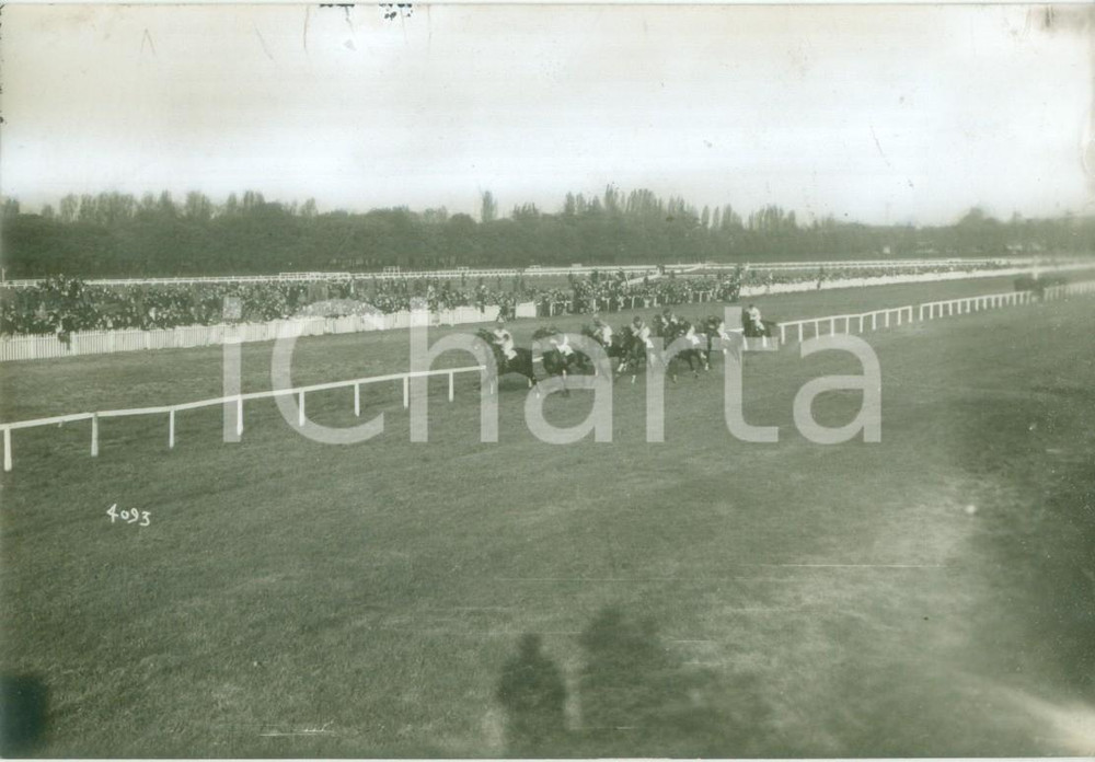 Fotografia d epoca originale 1930 ca FIRENZE Ippica Primo passaggio Gran Premio dell ARNO Fotografia 1