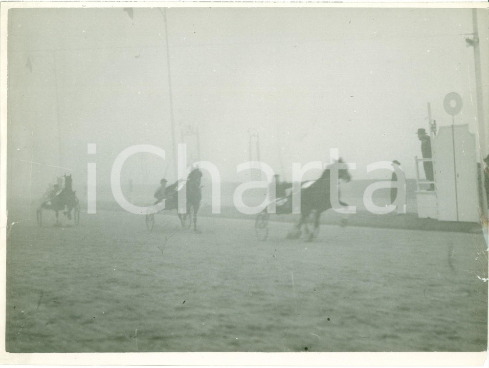 Fotografia d epoca originale 1934 MILANO SAN SIRO Ippica Cavallo Yago CLYDE vince Premio CRITERIUM Fotografia 1