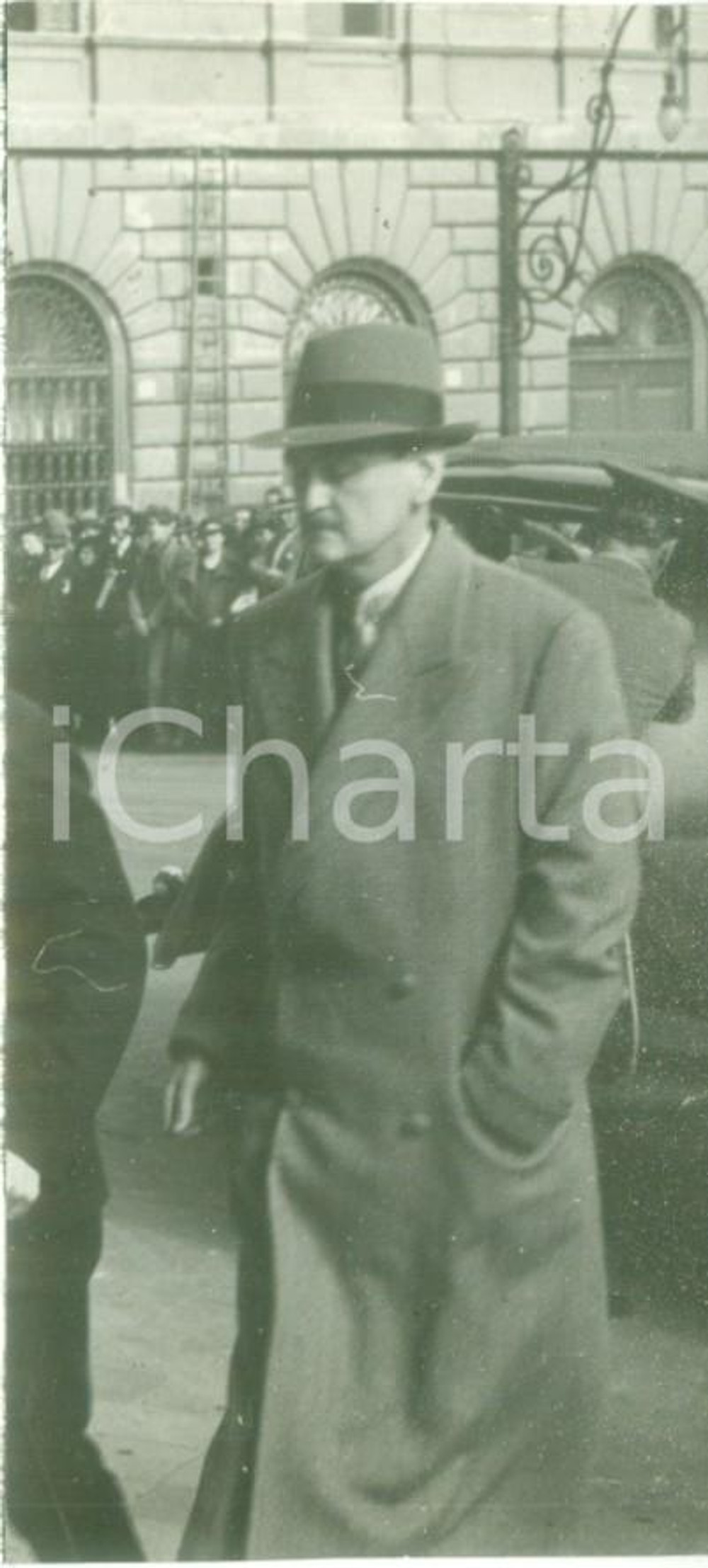 Fotografia d epoca originale 1936 ROMA Incaricato americano Alexander KIRK Camera Deputati Trionfo delle Armi 1