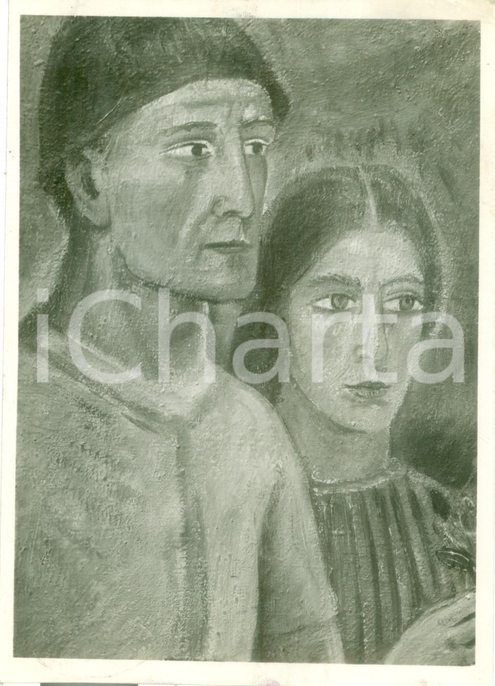 Fotografia d epoca originale 1936 BRESCIA Oscar DI PRATA Ritorno del legionario Fotografia coeva del quadro 1