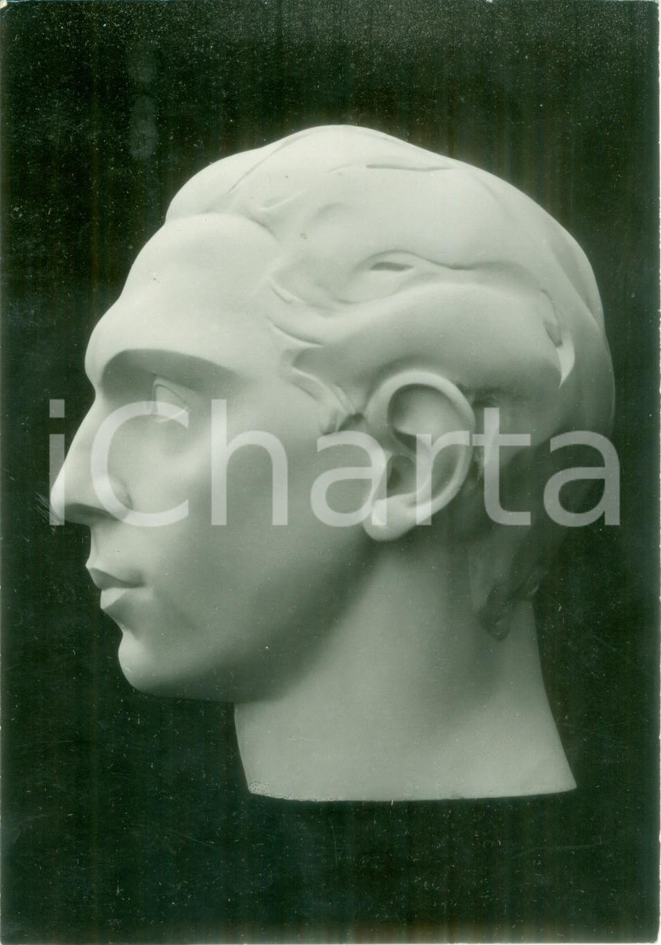 Fotografia d epoca originale 1933 LONDRA Giuseppe PIZZO Ritratto del pittore Hocs Fotografia coeva del quadro 1