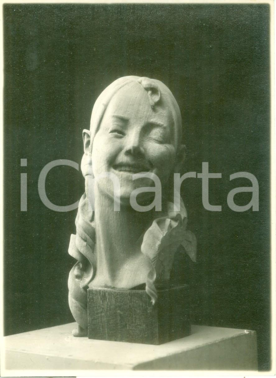 Fotografia d epoca originale 1933 MONZA Carlo RATTI Occhiata d intesa Fotografia coeva del busto 1