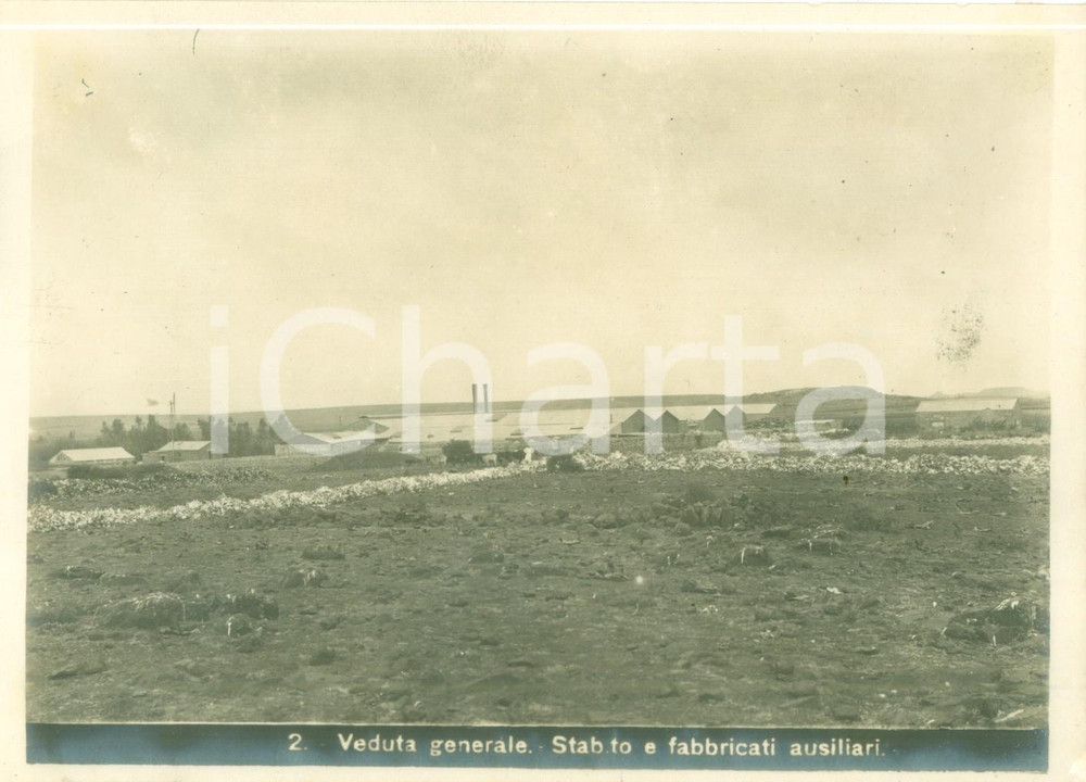 Fotografia d epoca originale 1936 ETIOPIA AOI ? Azienda agricola coloniale italiana Stabilimenti Fotografia 1