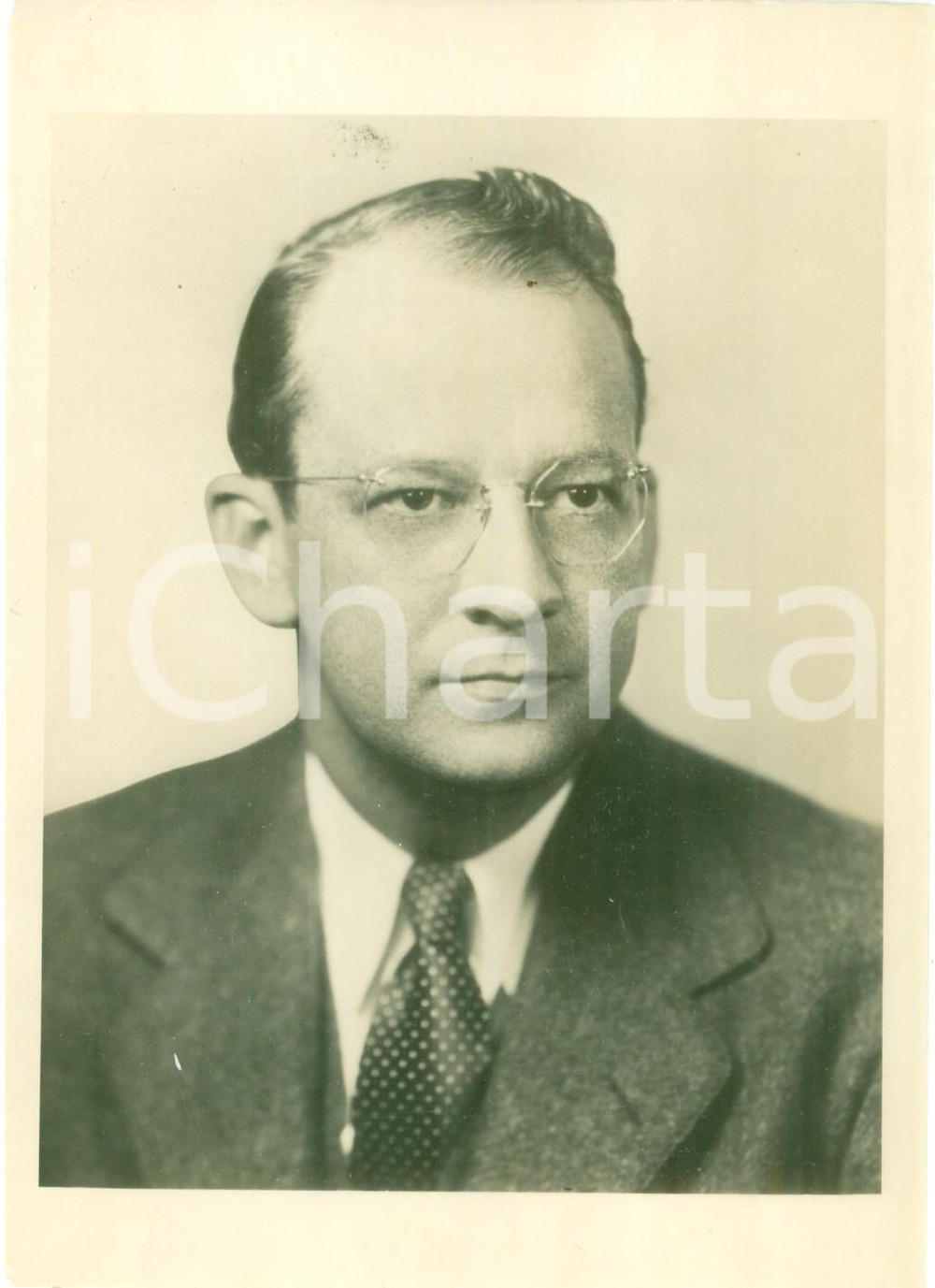 Fotografia d epoca originale 1950 USA Gordon E. Dean United States Atomic Energy Commission Fotografia 1