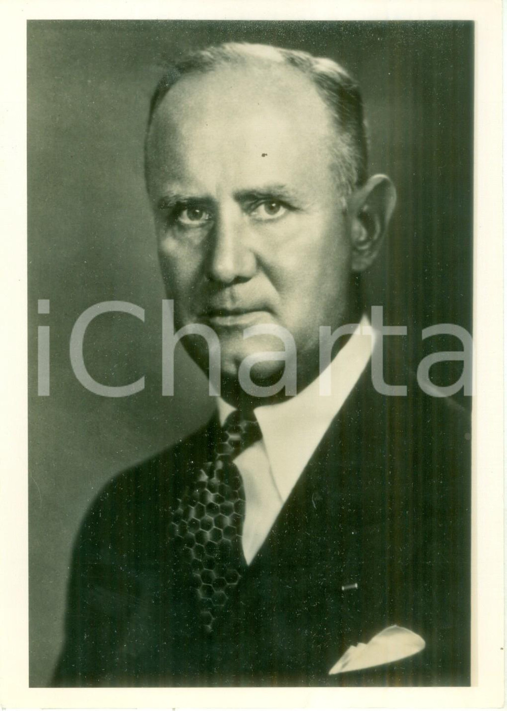 Fotografia d epoca originale 1945 ca USA Thomas Jean HARGRAVE U.S. Munitions Board Fotografia 1