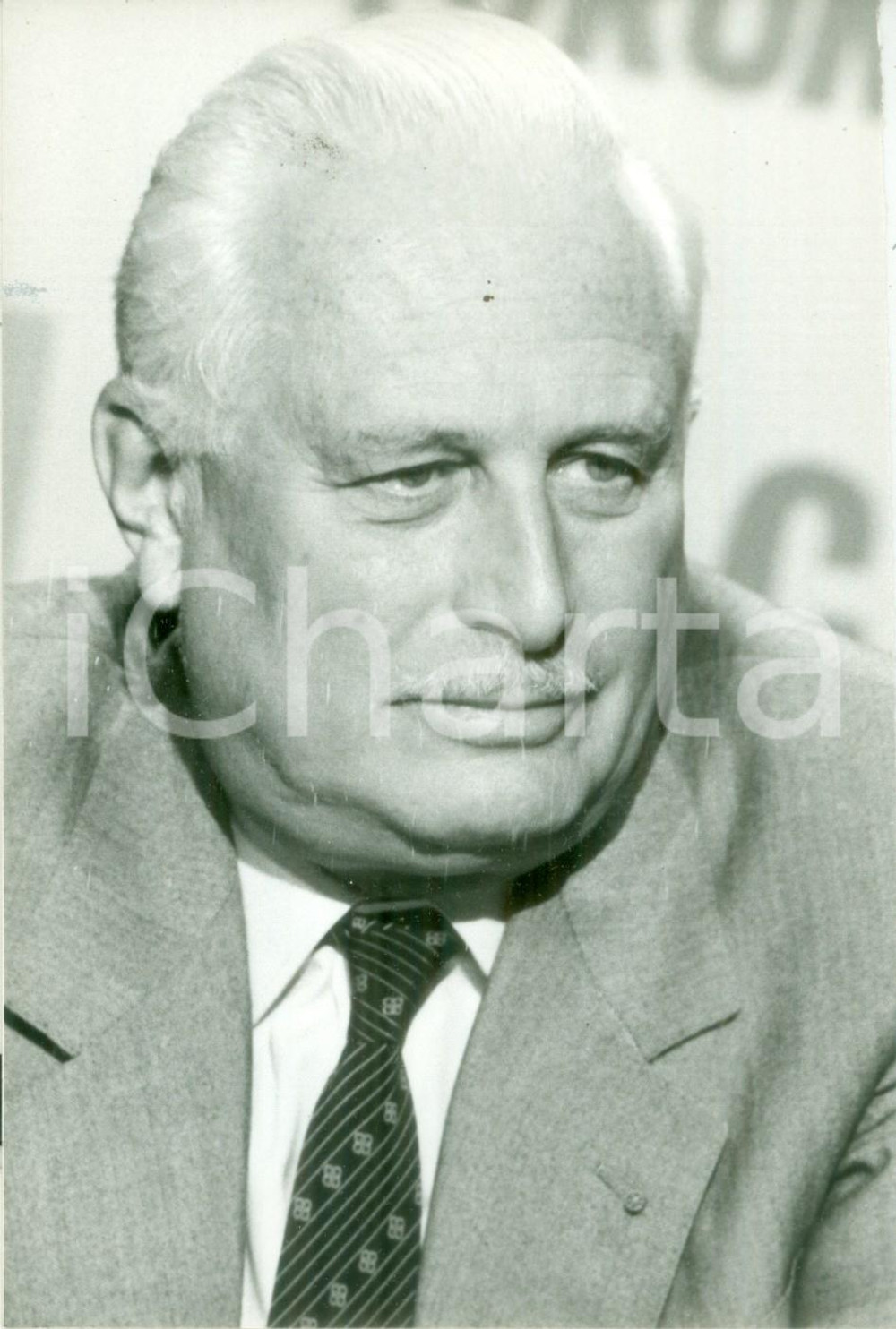 Fotografia d epoca originale 1986 PARIS Ministro André GIRAUD  Ritratto Foto 2 1