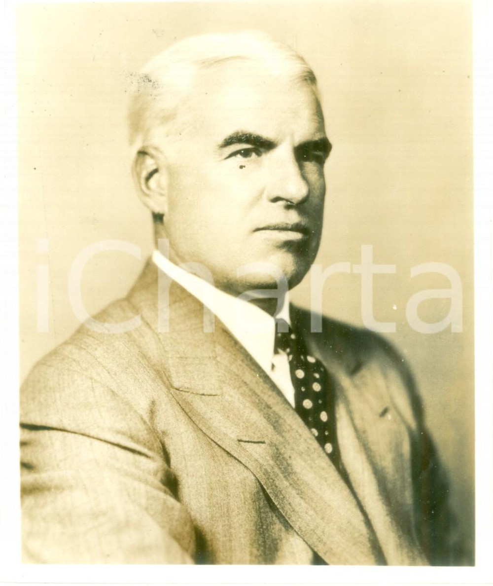 Fotografia d epoca originale 1950 ca WASHINGTON Edward R. STETTINIUS Ministro affari esteri Foto 1