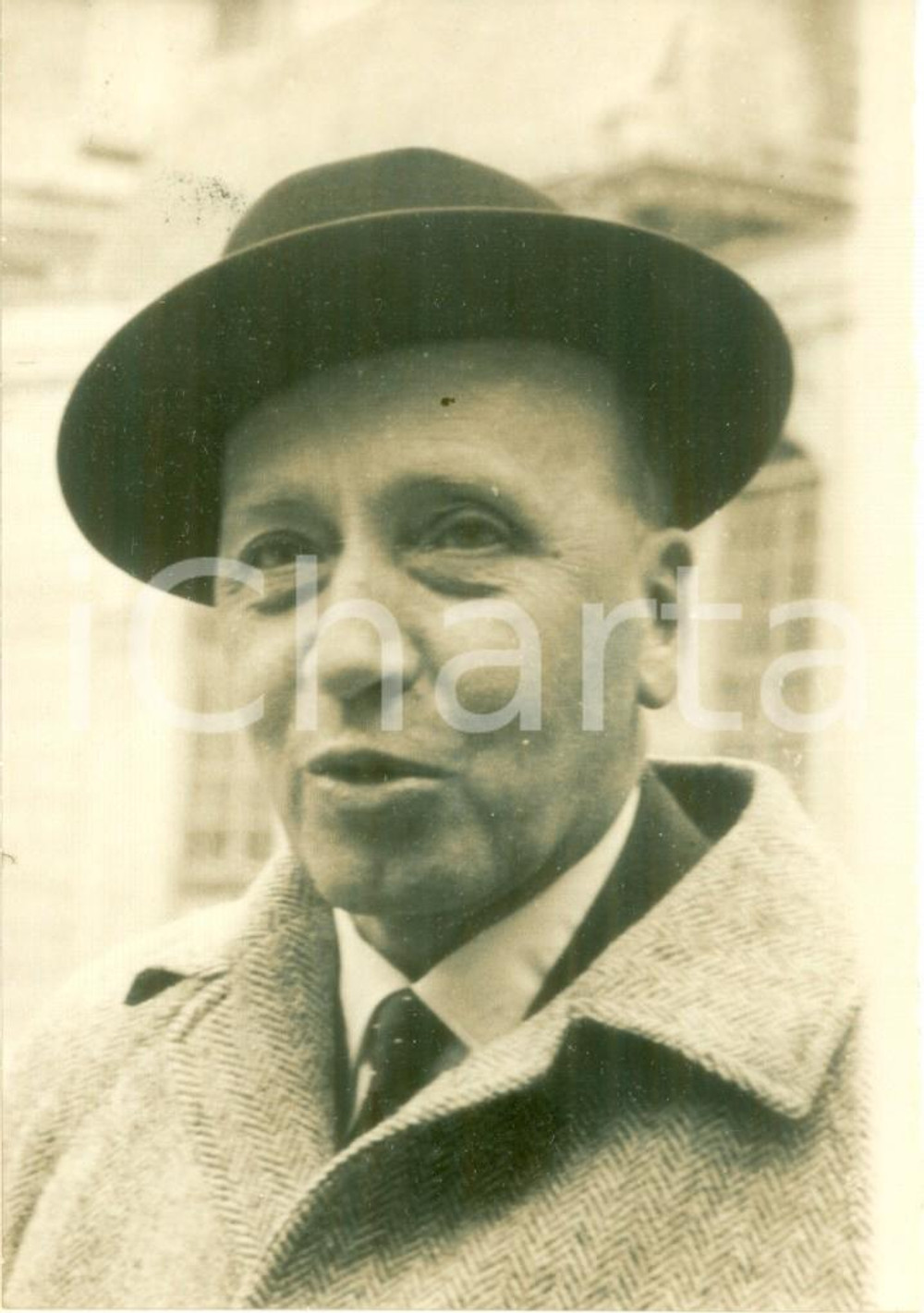 1963 PARIS André MALTERRE presidente Confédération Générale des Cadres *Foto