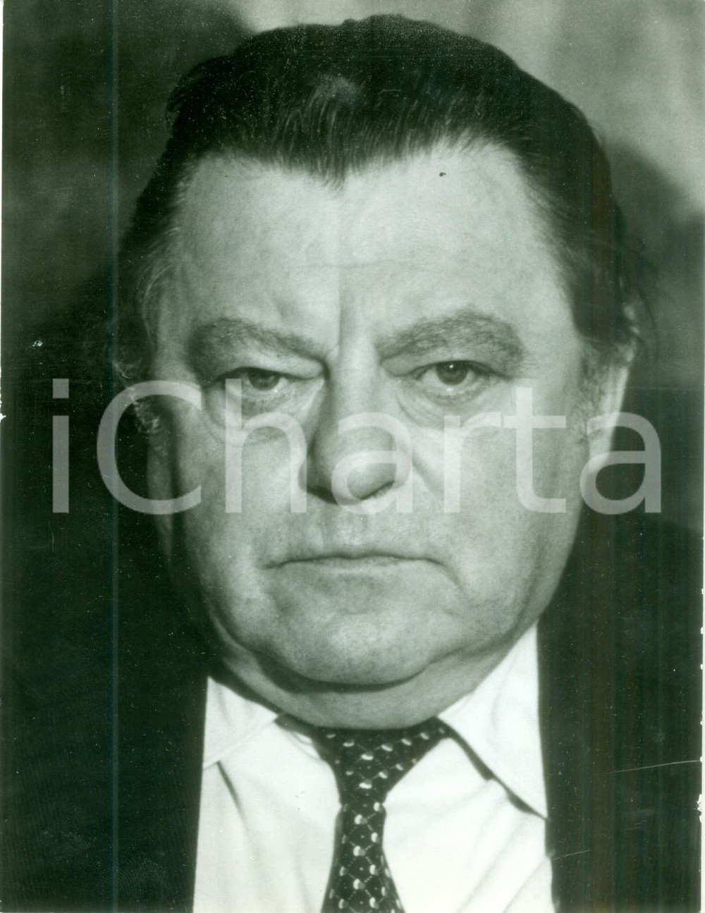 Fotografia d epoca originale 1979 GERMANIA BUNDESREPUBLIK Franz Josef STRAUSS Presidente della CSU Fotografia 1