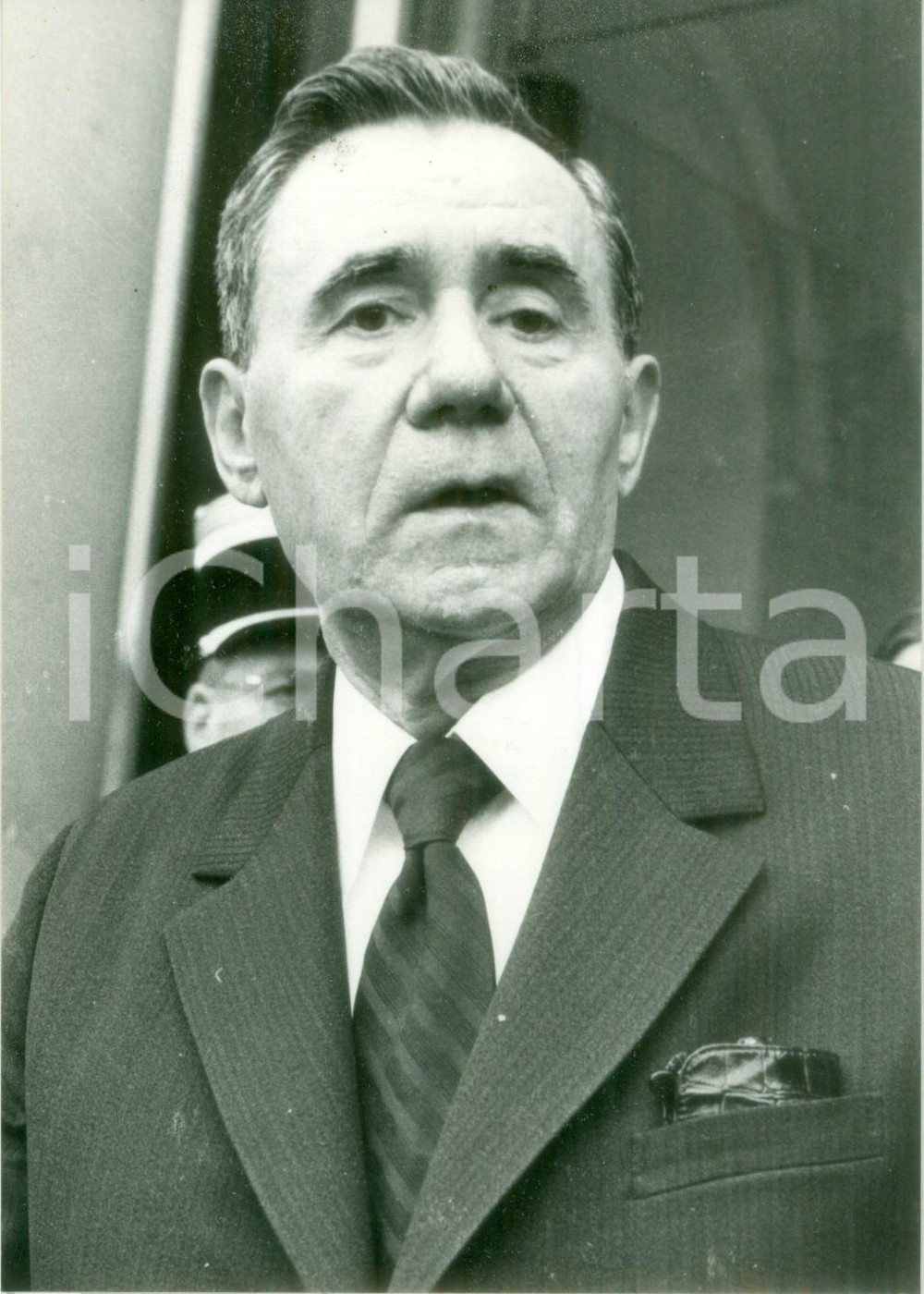 Fotografia d epoca originale 1983 MOSCA Andrej GROMYKO Ministro sovietico degli affari esteri Fotografia 1