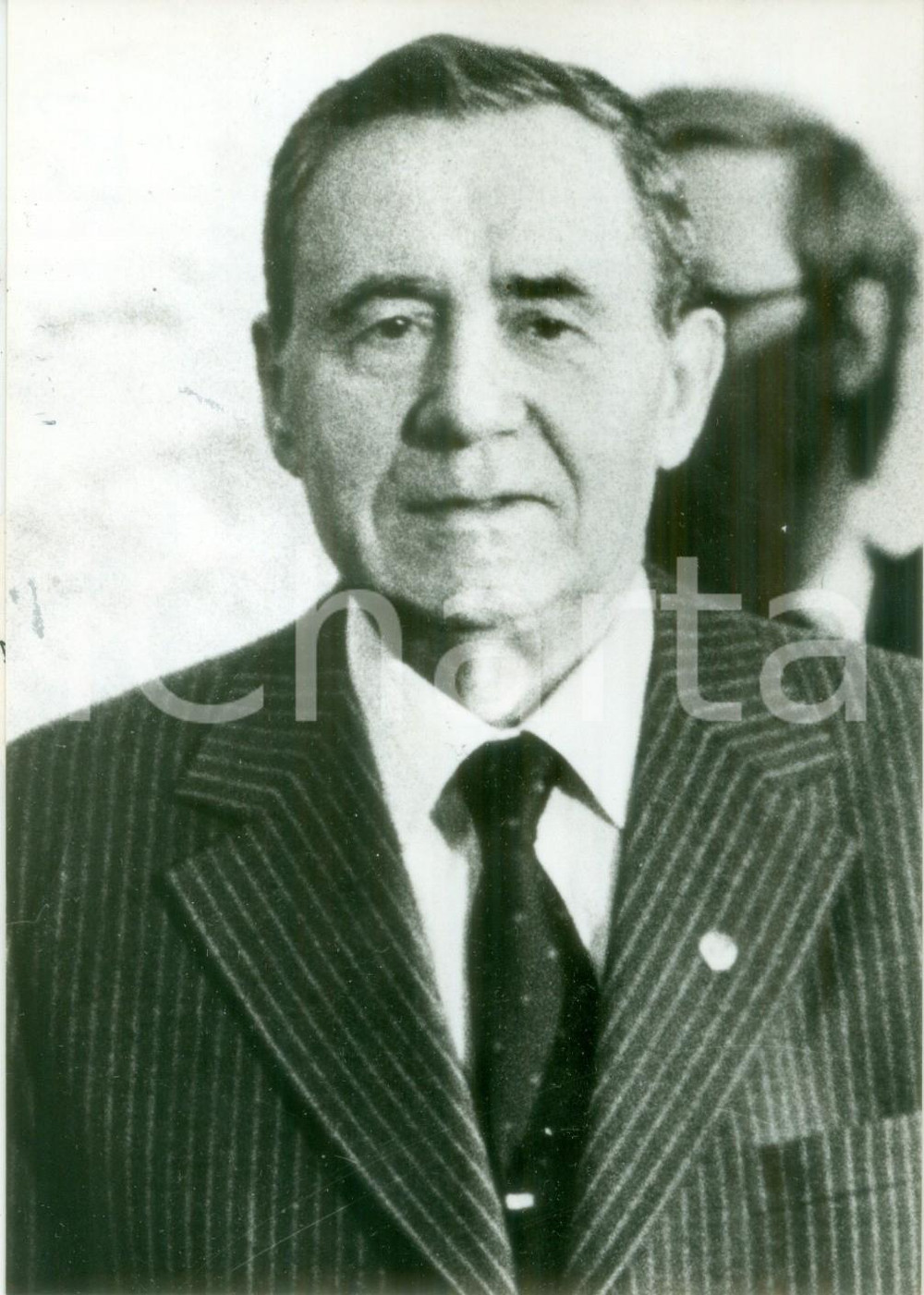 Fotografia d epoca originale 1985 VIENNA Ministro Andrej GROMYKO in visita ufficiale Fotografia 1
