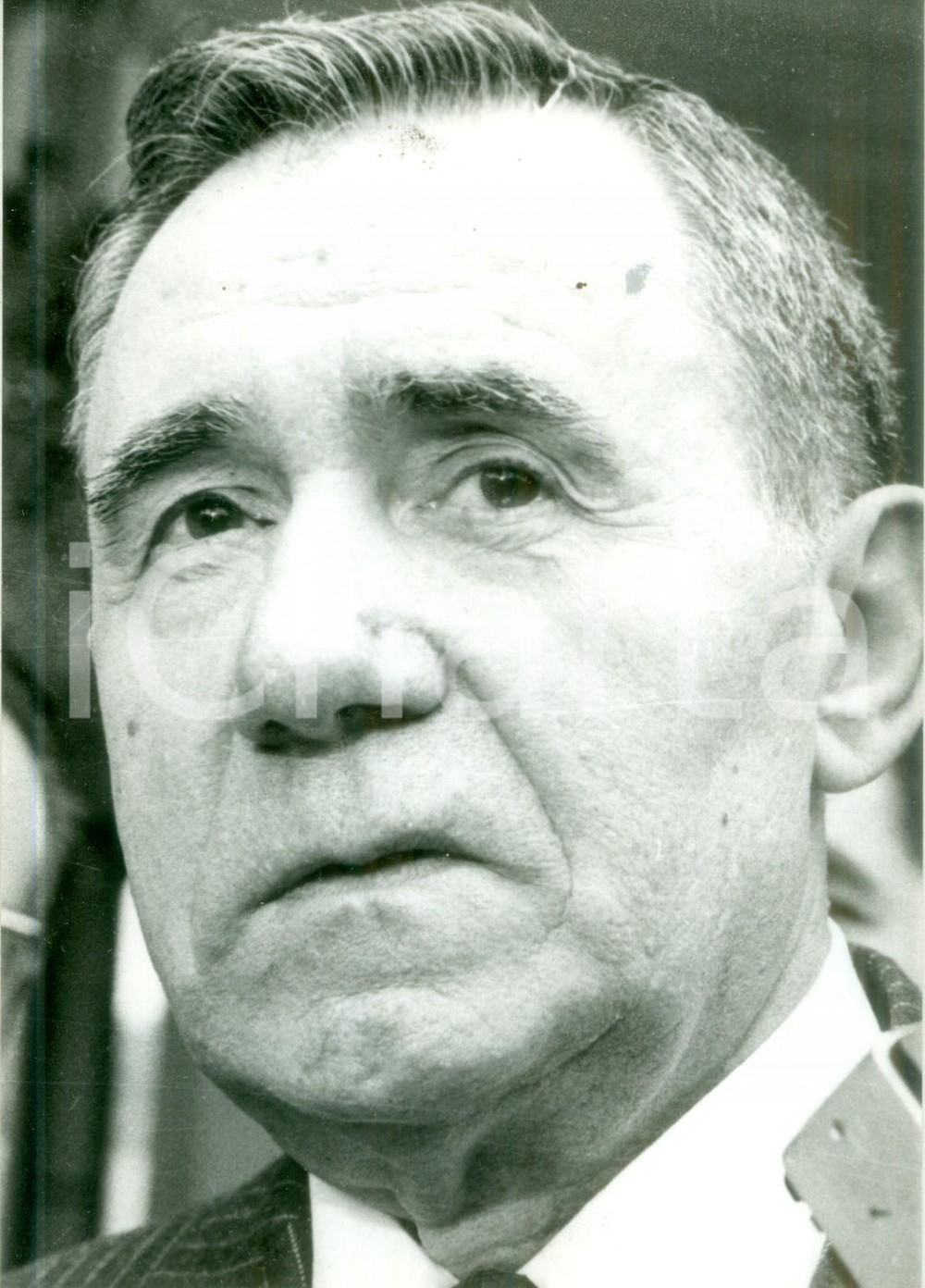 Fotografia d epoca originale 1983 MOSCA Ministro Andrej GROMYKO prima della visita in FRANCIA Fotografia 1