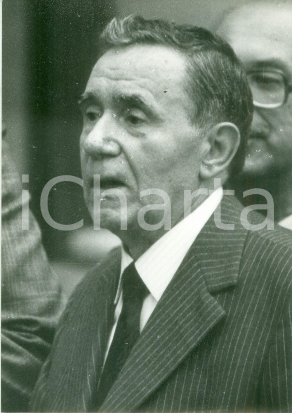 Fotografia d epoca originale 1983 PARIS Ministro Affari Esteri Andrej GROMYKO in visita ufficiale Fotografia 1
