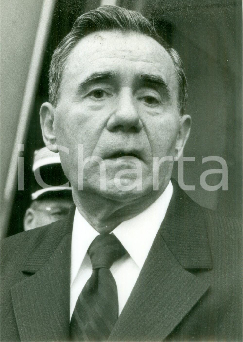 Fotografia d epoca originale 1984 MOSCA Andrej GROMYKO Ministro sovietico degli affari esteri Fotografia 1