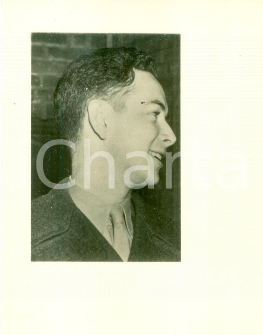 Fotografia d epoca originale 1945 ca USA Caporale statunitense Marion HARGROVE Jr. Fotografia 1