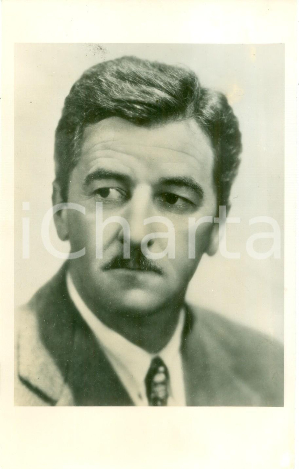 Fotografia d epoca originale 1945 ca USA Lo scrittore William FAULKNER Ritratto Fotografia 1
