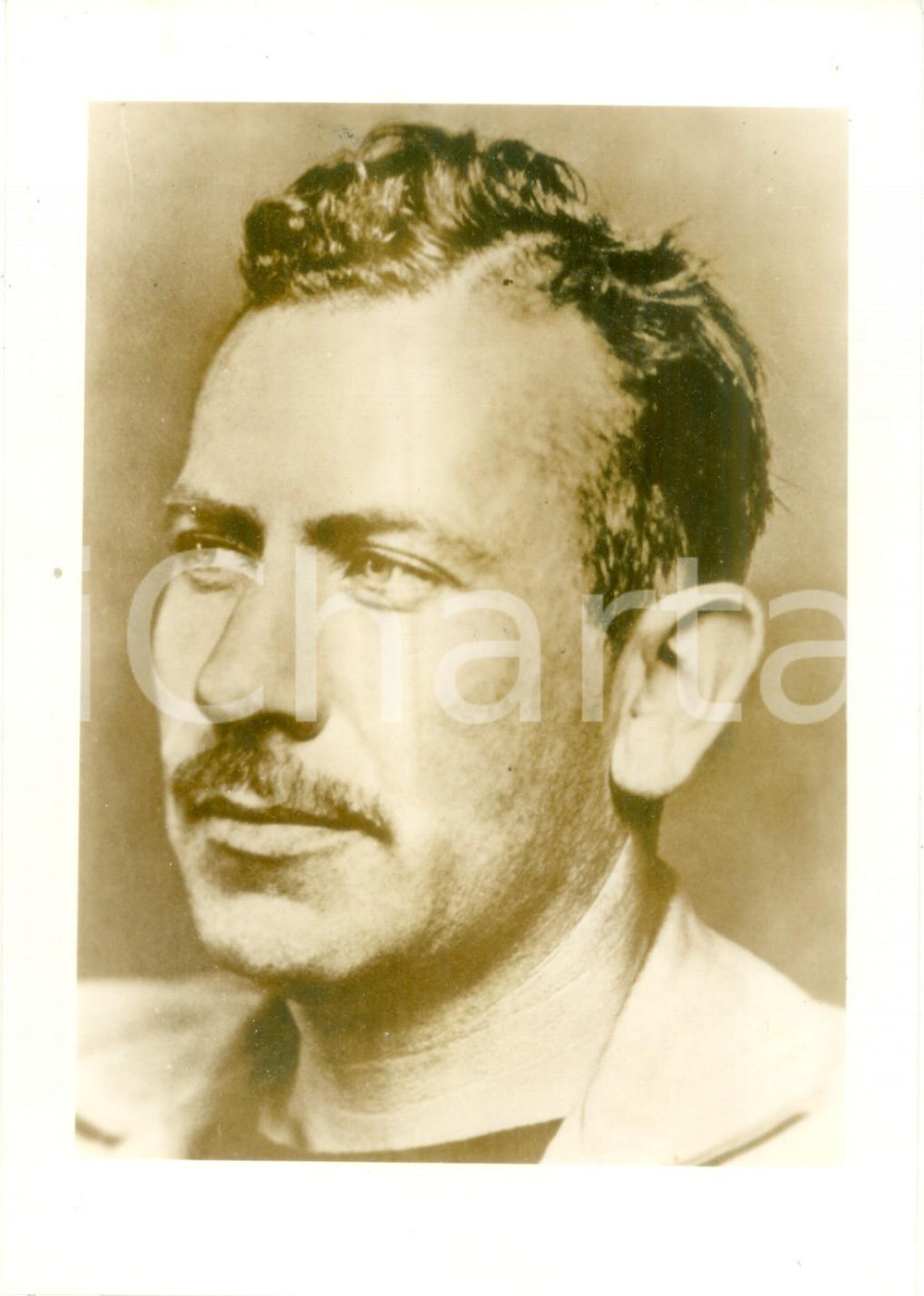 Fotografia d epoca originale 1950 ca RISTAMPA USA Ritratto di John STEINBECK Fotografia bassa qualità 1