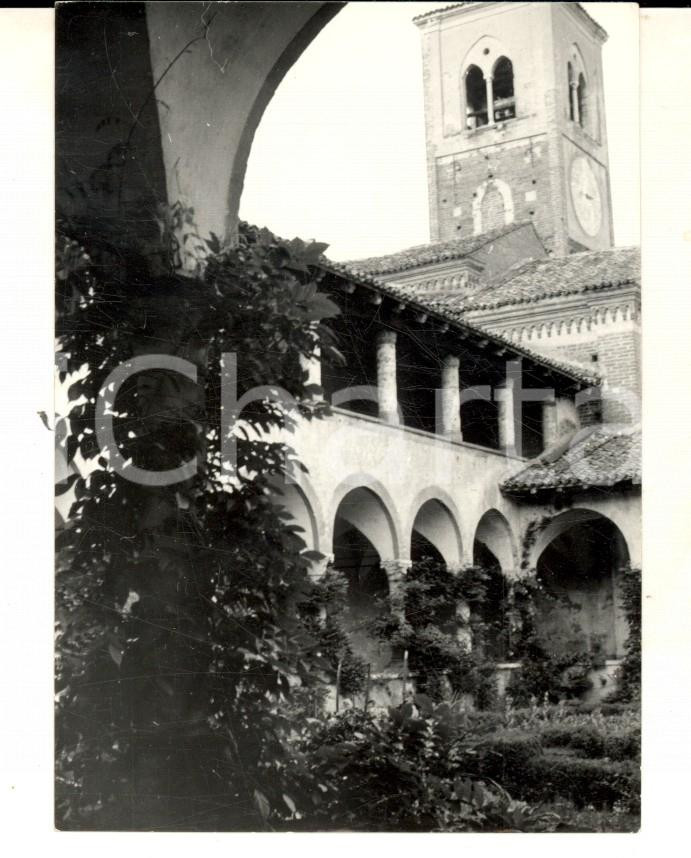 Fotografia d epoca originale 1960 OPERA MI Chiostro dell Abbazia di MIRASOLE Fotografia ARTISTICA 11x7 cm 1