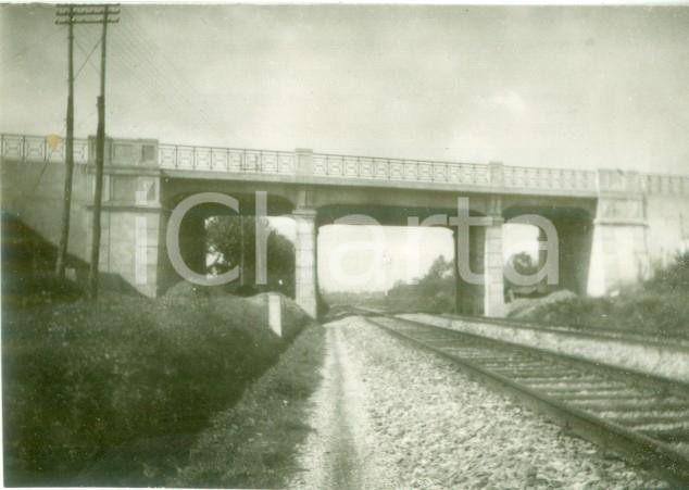 Fotografia d epoca originale 1933 CESENA Il nuovo sottopassaggio di accesso al Mercato Fotografia cm 8 x 5 1