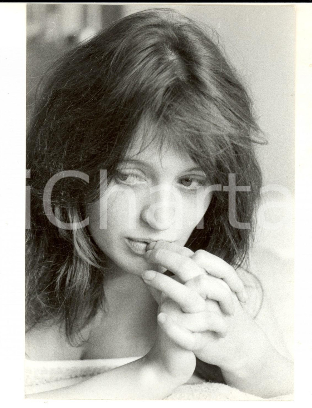 Fotografia d epoca originale 1960 ca FRANCE Ritratto dell attrice Wilhelmina Câta  Fotografia 13x18 1