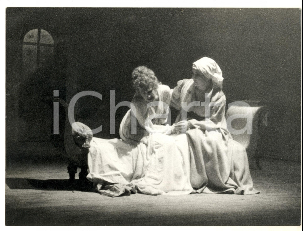 Fotografia d epoca originale 1989 VENETO TEATRO Carla GRAVINA in La Marchesa di O... Foto 24x18 cm 1