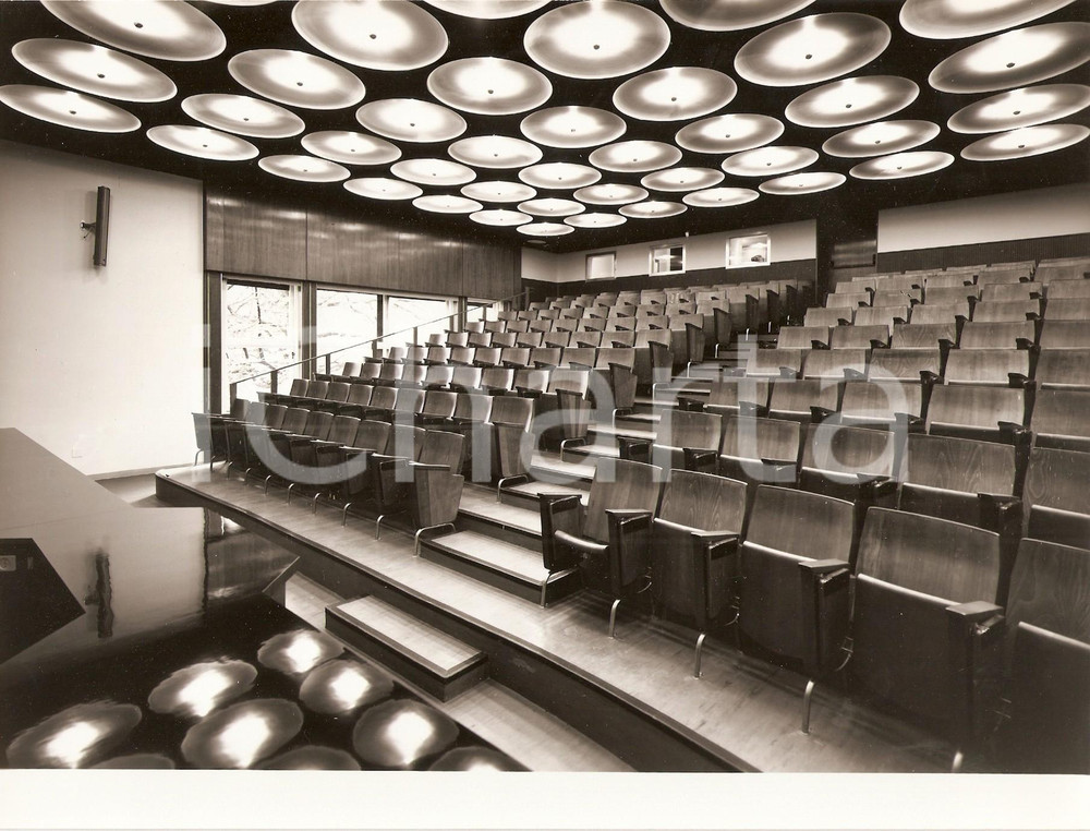 Fotografia d epoca originale 1950 ca Università di PAVIA Aula di chimica Fotografia artistica CHIOLINI 2 1