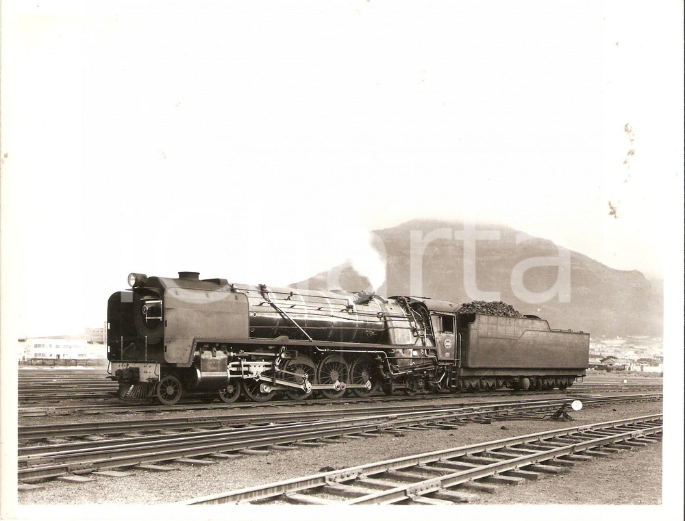 Fotografia d epoca originale 1970 ca SOUTH AFRICA Ferrovie SAR Treno 3268 Foto 21 x 16 cm 1