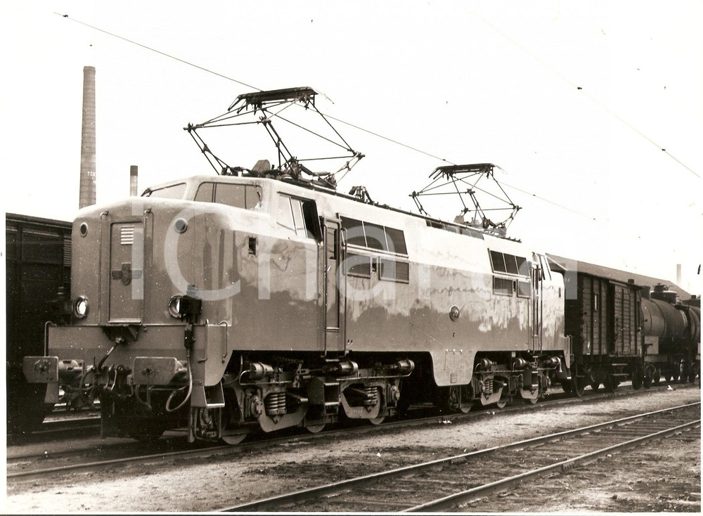 Fotografia d epoca originale 1965 ca NEDERLAND Nederlandse Spoorwegen NS Treno Foto 23 x 17 cm 1