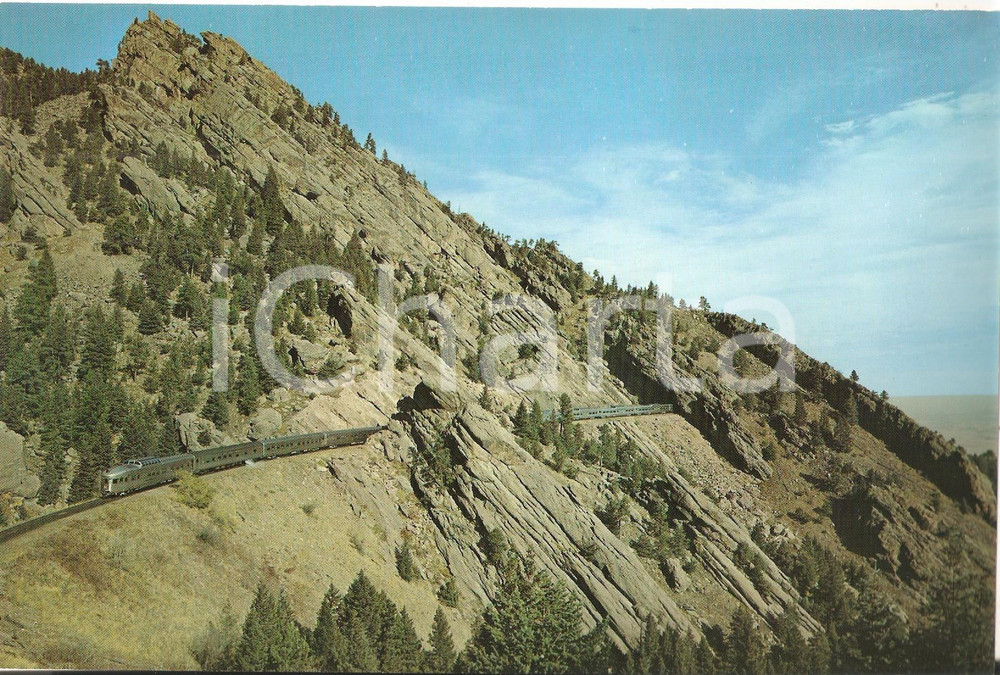 Materiale pubblicitario d’epoca 1972 DRGW Denver and Rio Grande Western Railroad CALIFORNIA ZEPHYR Foto seriale 1