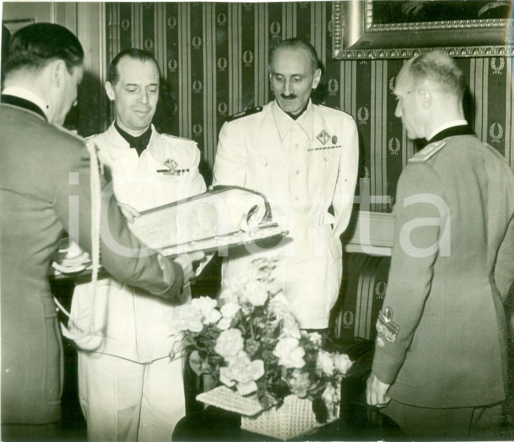 Fotografia d epoca originale 1938 MILANO Consegna della spada d onore III CORPO D ARMATA Fotografia 1
