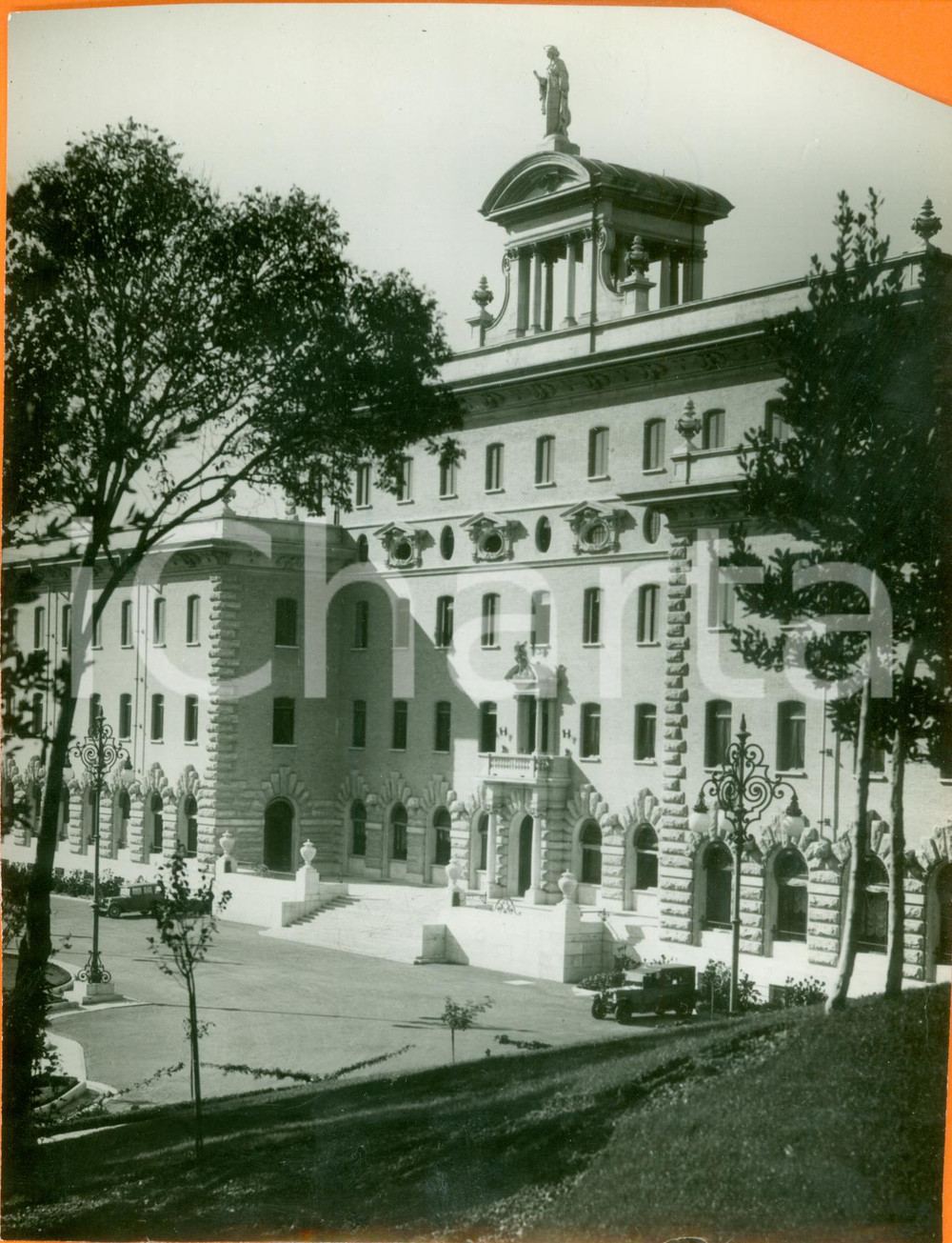 Fotografia d epoca originale 1932 CITTA  DEL VATICANO Palazzo del Governatore Vera fotografia 1