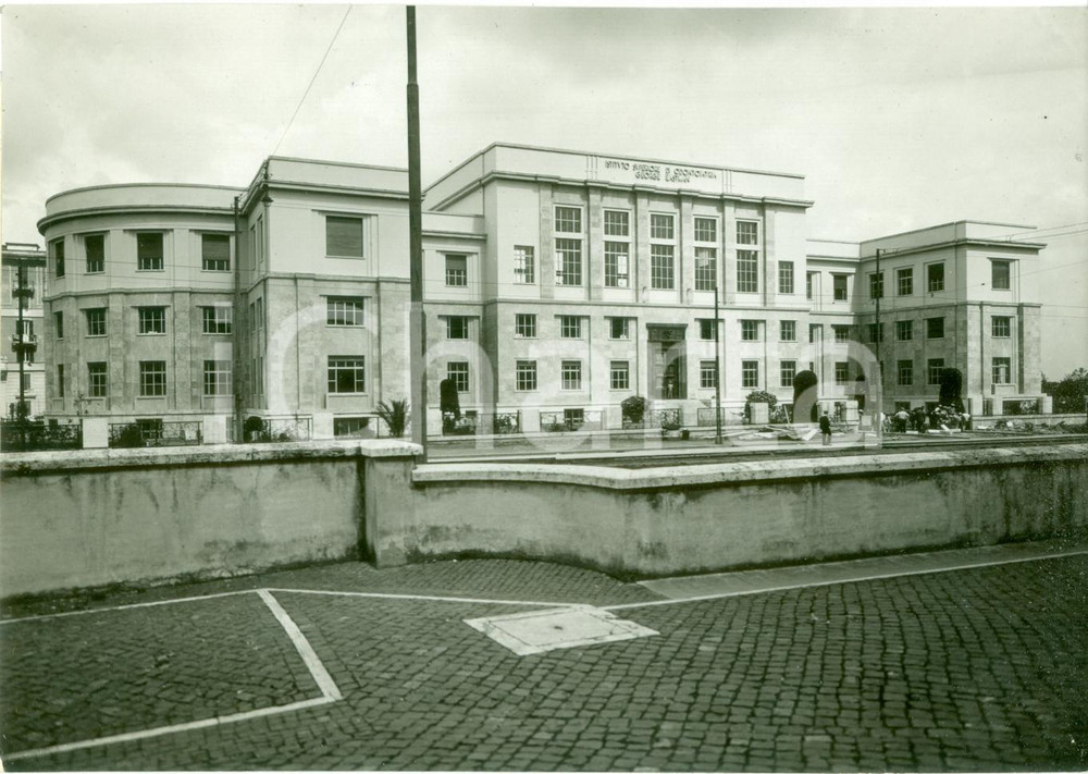 Fotografia d epoca originale 1932 ROMA Nuovo Istituto Superiore Odontoiatria GEORGE EASTMAN Fotografia 1