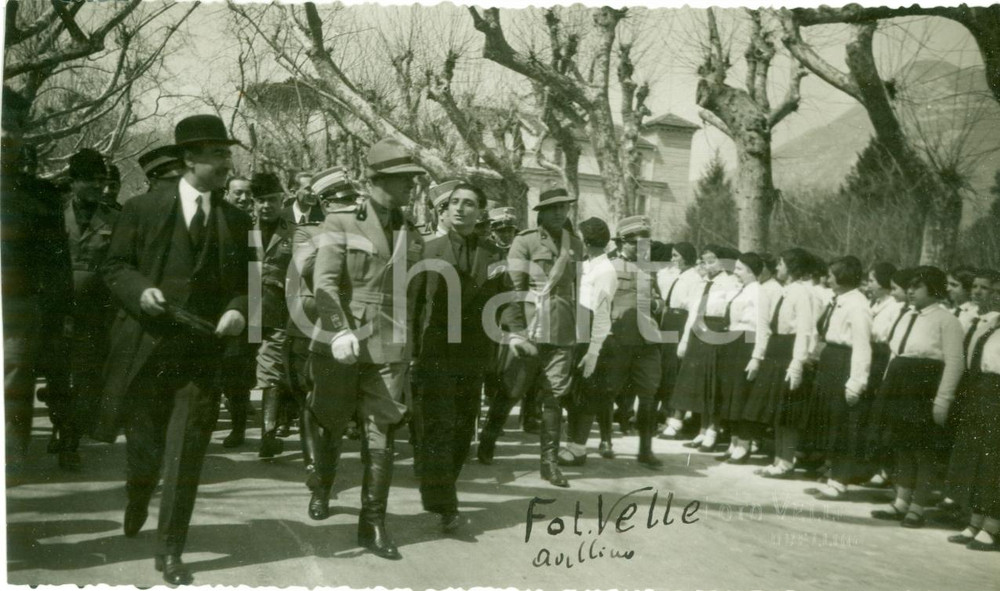 Fotografia d epoca originale 1933 AVELLINO Renato RICCI rassegna Forze Giovanili IRPINIA Fotografia 1