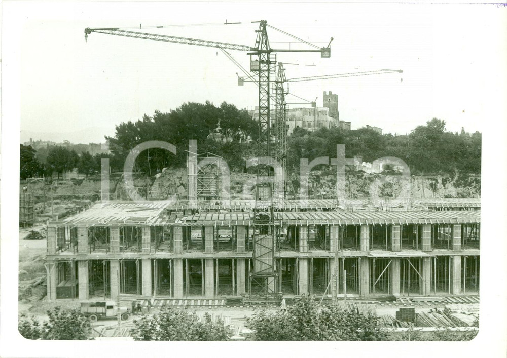 Fotografia d epoca originale 1939 ROMA Costruzione Ministero AFRICA ITALIANA ora Palazzo FAO Fotografia 1